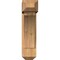 Ekena Millwork Thorton Craftsman Smooth Bracket w/ Offset Brace, Western Red Cedar, 7 1/2"W x 22"D x 30"H BKT0806X22X30THR04SWR - alternate 4
